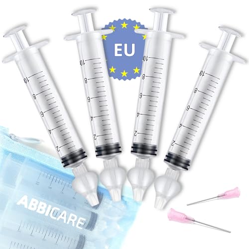 Bicare,Mosca para bebé, jeringa nasal de 10 ml, sin BPA, cuidado puericultura de riego nasal para sérum fisiológico, sistema de enjuagado higiénico para nariz bebe