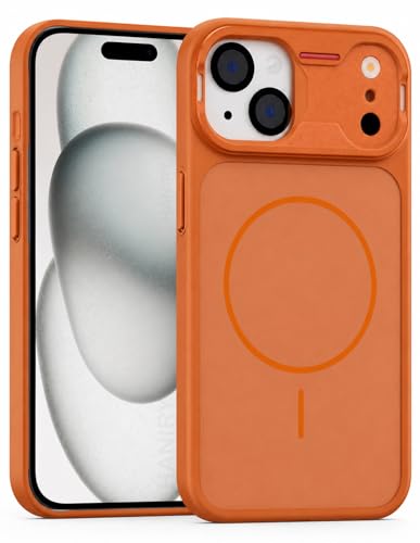 Image of for iPhone 13 Case, Matte iPhone 13 Back Cover, Shockproof Drop Protection Compatible for Magsafe