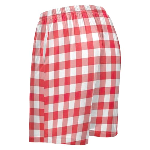 Custom Pajama Men's Shorts Rainbow Paint Ombre Sleep Shorts Loungewear Basketball Summer S3