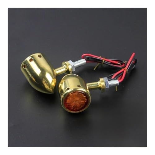 Clignotant moto 12v ambre pour sportster softail et custom chopper