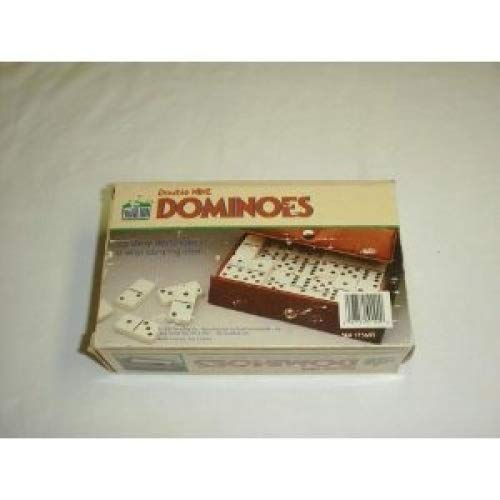 Juego de Dominó Pavilion Double Nine Negro y Blanco