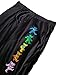 Ripple Junction Grateful Dead Men's Lounge Pants Sleep Pajama Bottoms Pockets Colorful Iconic Dancing Bears Logo XL Black