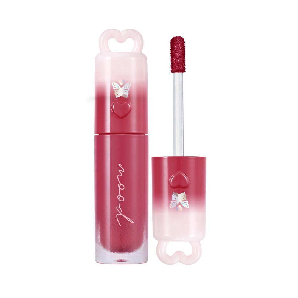PERIPERA Kalıcı, Pigmentli, Işıltılı, Parlak Bitişli Tint Ink Mood Glowy Tint (38 Plum Princess)