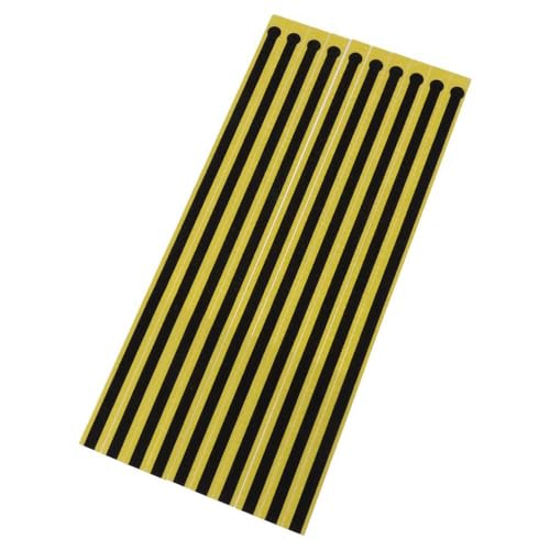 Image of ESD Heel Strap 100pcs Non-Woven Fabric Disposable Yellow ESD Anti Static Adjustable Heel Grounder Straps Grounding Removing Static
