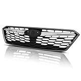 CZCJGD Front Bumper Upper Grille Compatible with Subaru Impreza 2017 2018 2019, Polished Chrome, OEM Style