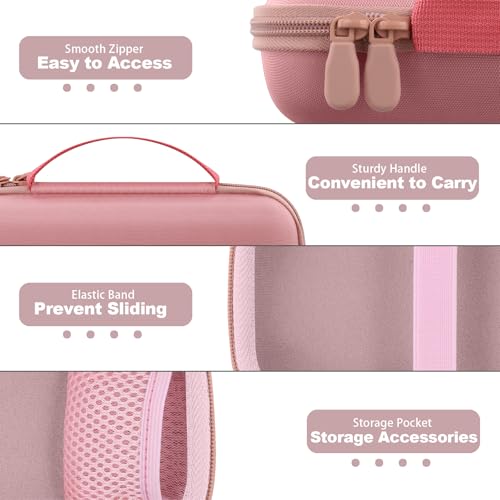 Protection Bose SoundLink Flex 2e Génération rose étui rigide contre rayures et chutes