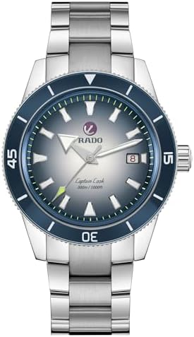 Rado -Captain Cook-Mens-Swiss Automatic Watch-Stainless Steel-Sap...
