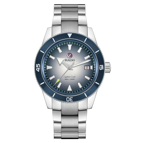 Rado -Captain Cook-Mens-Swiss Automatic Watch-Stainless Steel-Sapphire Crystal -42mm
