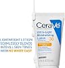 CeraVe Loción Humectante Ultra Ligera SPF 30, Protector Solar Facial, 1.7 oz | Cuidado de la Piel, Humectante Facial, Ácido Hialurónico, Loción Protectora Solar, Humectante para Rostro, Libre de Aceite, Acabado Mate, Ceramidas 4