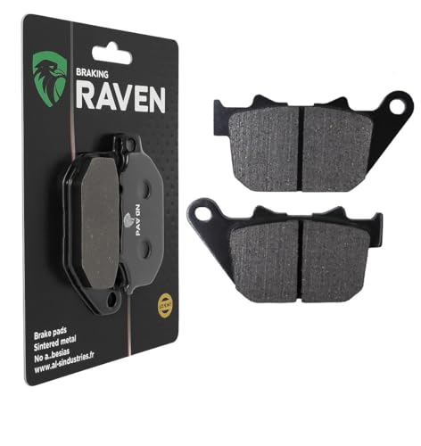 RAVEN Plaquettes de frein Arrière Compatible pour Harley-davidson Sportster Forty-Eight XL1200X de 2010 à 2013