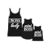 Boss Lady & Mini Boss Mommy & Me Mother Daughter Matching Tank Tops TShirts Set Girls Baby Women - Proudly Made in USA by Mia Belle Baby