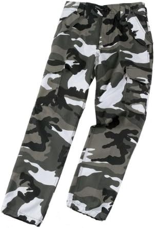 mens blue camo trousers