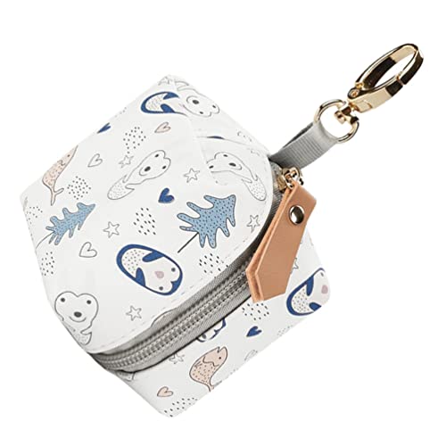 Toddmomy Bolsa DE Chupete A Prueba DE Agua PAÑAL Bolsa DE Colgante DE Chupete DE Colgante Bolsa DE MAQUILLEJE PORÁTIL Bolsa SANITERIA para Viajar A Domicilio Aire Libre