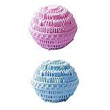 Fácil de Usar:Simplemente coloque la bola de lavado en la lavadora para un uso seguro. Haz que cada uso sea tan simple y conveniente para ayudarte a lavar la ropa de manera más limpia y brillante.