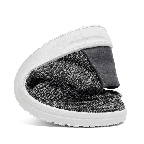 Image of betyswear Womens Loafers Women Shoes Casual Slip-On Canvas Shoes Breathable Lightweight Boat Shoes for Women