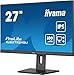 iiyama Prolite XUB2792HSU-B6 68,6cm 27" IPS LED-Monitor Full-HD 100Hz HDMI DP USB3.2 Höhenverstellung Pivot FreeSync schwarz