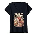 Photo Gallery donna haight ashbury 1967 - maglietta vintage hippie psichedelica maglietta con collo a v Photo Gallery donna haight ashbury 1967 - maglietta vintage hippie psichedelica maglietta con collo a v