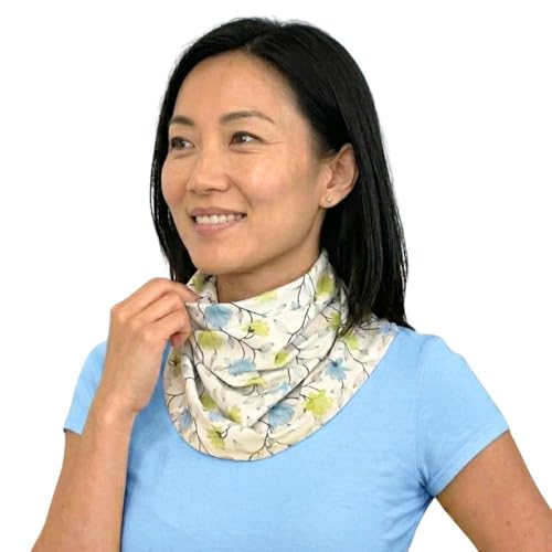 Image of BANDI UPF 50+ Sun Protective Wrap - Reversible Neck Gaiter, Lightweight Scarf with UV Protection for Travel, Made in USA