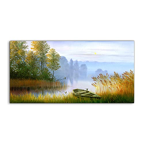 Image acrylique Water ship coast 120x60cm pour sublimer votre chambre