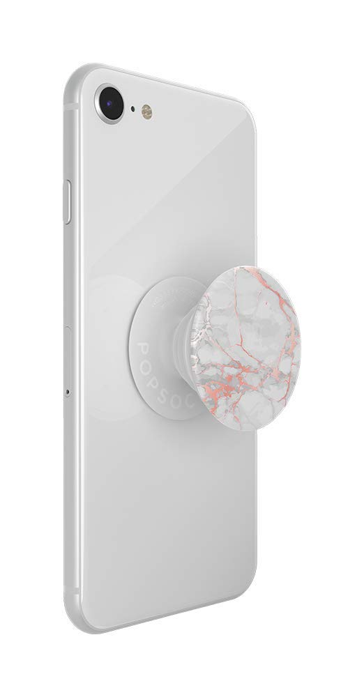 Popsockets PopGrip, 801649 Uchwyt do Telefonu, Uniwersalny, Rose Gold Lutz Marble