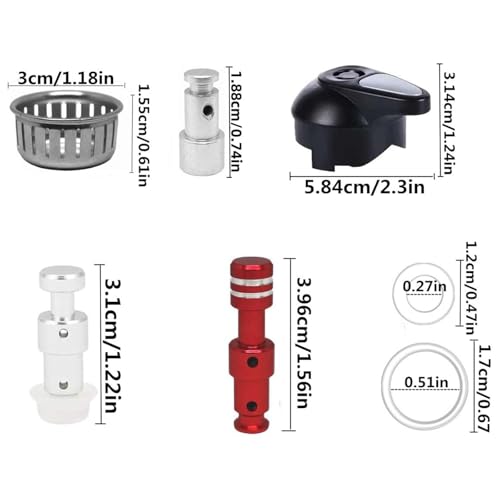Set de repuestos válvulas para ollas a presión 5QT miniatura 5