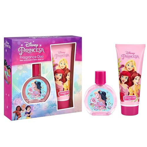 Disney Princess Fragrance Duo Gift Set Eau de Toilette 50ml & Shower Gel 150ml EDT