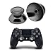 PinPle Metal Analog Thumbsticks Thumb Stick Joystick Replacement Cap Cover for PS4 PlayStation 4 Gray