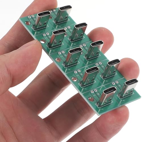 Adaptador TARJETA USB C Hembra Vertical 6-Pines miniatura 2