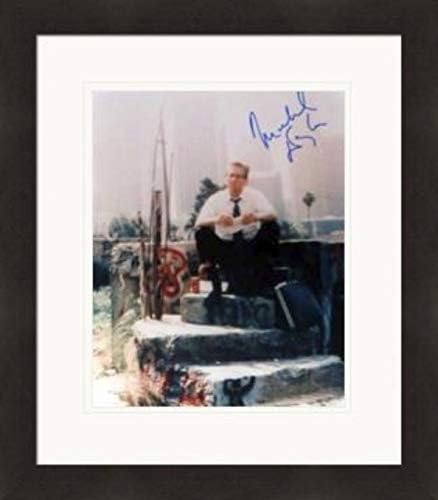 Sports Memorabilia Autograph Warehouse 454944 11 x 14 in. Michael Douglas Autographed Photo Matted & Framed for Falling Down