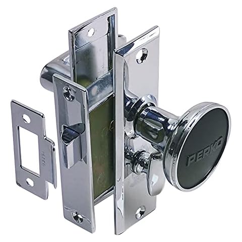 Perko 0960DP0CHR Chrome-Plated Mortise Latch Set Cover
