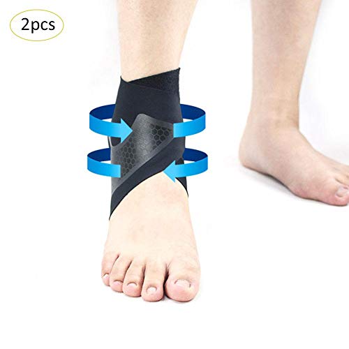 PROKTH Manchon de Soutien de Compression de la Cheville Brace Cheville Brace (1 Paire) - Chaussettes de Compression de la Cheville pour fasciite Plantaire