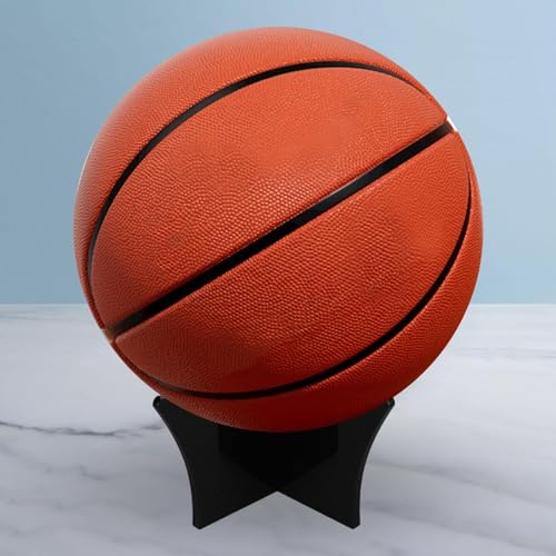 kowaku Display acrílico bola suporte de futebol titular estável display caso riser rack para bolas a