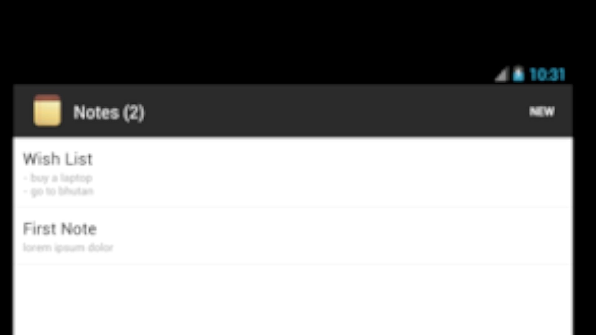 Notepad App on Amazon Appstore