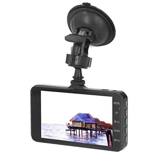 1080P Dual Dash Cam, Car Driving Recorder, 4 Inches Car DVR 1080P HD Night Vision Dash Camera 170 Degree Wide Angle Universal