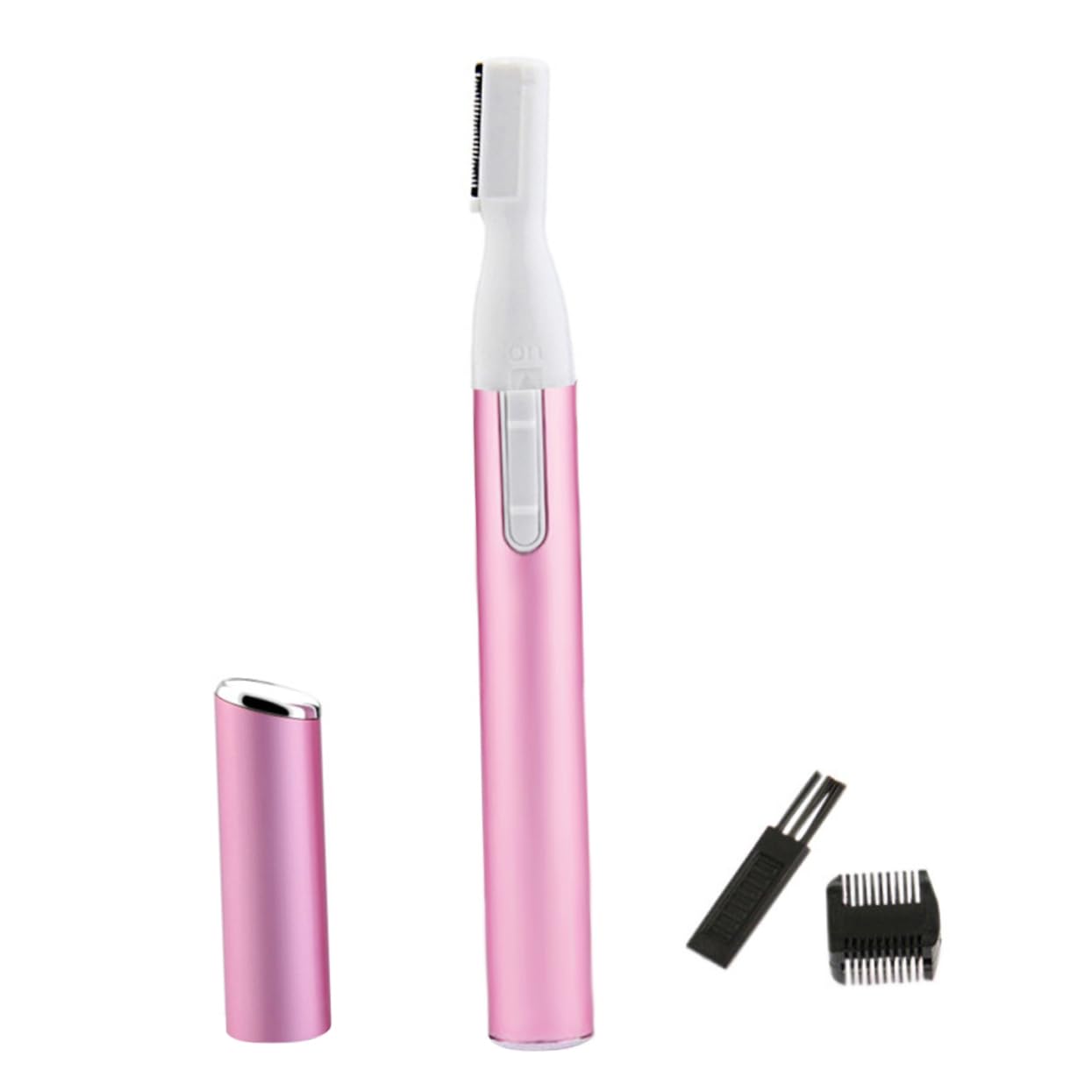 FOMIYES Ladies Electric Eyebrow Trimmer Hair Remover Shaver Eyebrow Cut Battery-Free Design