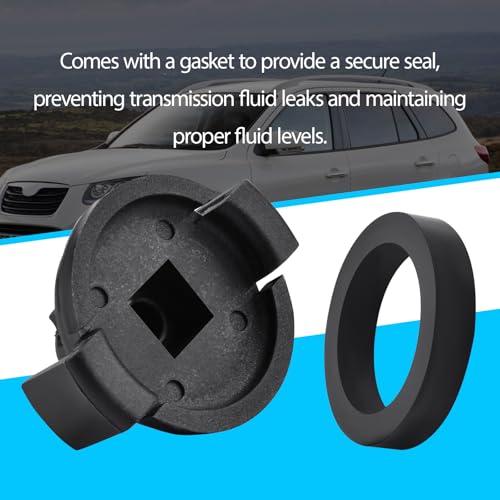 Image of Transmission Oil Level Drain Plug with Gasket Compatible with Hyundai Elantra Tucson Sonata /Kia Optima Soul Sportage Telluride Replace 45285-3B010 45286-3B010