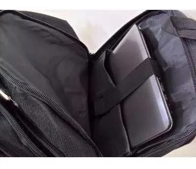 Mochila Reforçada Executiva Escola Trabalho Viagens Masculino Feminino com cabo de aço