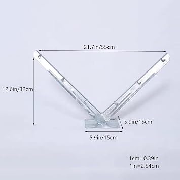 Razor Wire Bracket, Hot-dip Galvanised V Stand, Protection Net Shelf, Mounting Round Roll Cage (Color : Silver, Size : 1PCS)