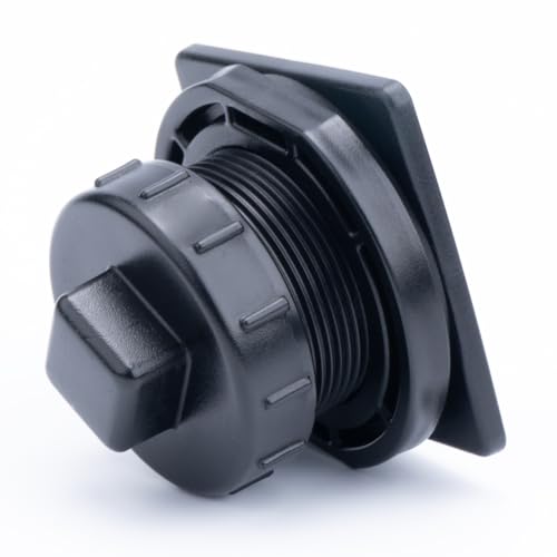 Image of Stock Tank Plug Kit Compatible with Rubber-Maid 50 70 100 150 300 Gallon Water Trough, Stock Tank Commercial Plug Replacement Part