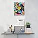 Tucocoo Street Graffiti Vinyl Record Paint by Number for Adults Canvas Colorful CD Album Cover DIY Painting Kit Include Acrylic Paints&Paintbrush Retro 90s Home Wall Decor 16x20inch No Frame