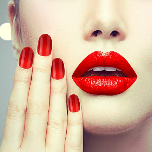 888 Pieces Colorful Short False Nails Short Oval Nail Tips Artificial Fake Nail Full Cover Coffin Press On Nails 37 Sets Full Cover Artificial Nails (Assorted Colors) #TOP2