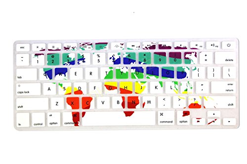 DHZ Keyboard Cover Silicone Skin for MacBook Air 13 and MacBook Pro 13