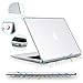 MacBook Pro 13 Case 2020 2019 2018 2017 2016 Release A2159/A1989/A1706/A1708, Anban Ultra-Slim Crystal Clear Plastic Hard Shell Cover with Keyboard & Screen Protector for Mac Pro 13 With/No Touch Bar