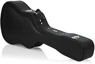 Gator Cases Hard-Shell Wood Case for 6 or 12 String Acoustic Dreadnought Guitars