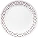 Corelle Stoviglie (4 piastre laterali, traliccio cremisi)