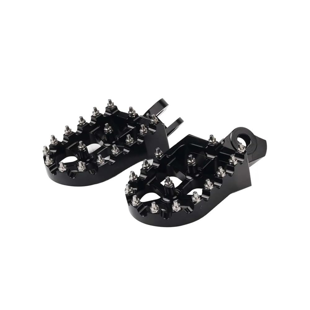 Für Tenere Für XT600 Für XT 600 E Für XTZ Für XT600Z Für XTZ600 Für XT600E Motorradzubehör Fußstütze Fußrasten Fußrasten Ruhepedale Klappbare Fußstütze(Black1)