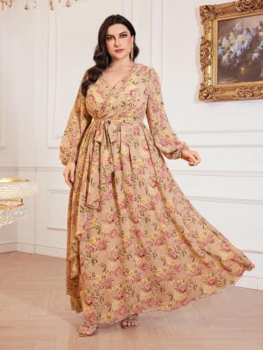 Image of TOLEEN Women's Plus Size Sequin Dress Luxurious Style Formal Cocktail Evening Party Maxi Dresses