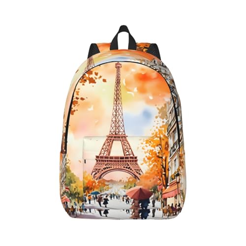 Sac à dos tendance Eiffel pour femme idéale pour voyager léger à Paris avec style