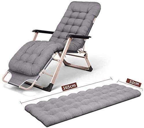 Chaise de plage réglable et durable contre le mal de dos