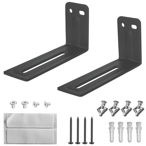Soporte de pared para barra de sonido que soluciona el bloqueo de audio Dolby Atmos en casa